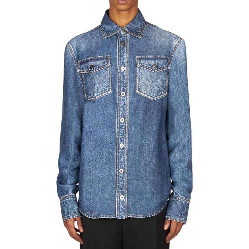 Bottega Veneta Bottega Veneta Shirt Men's Blue
