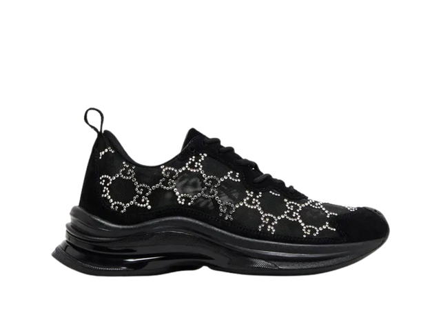 Gucci Gucci Run Sneaker GG Crystal Black (Women's) - view 1