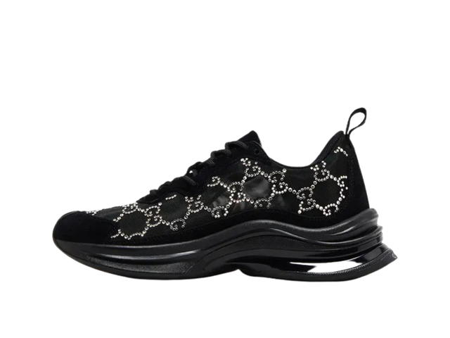 Gucci Gucci Run Sneaker GG Crystal Black (Women's) - view 2