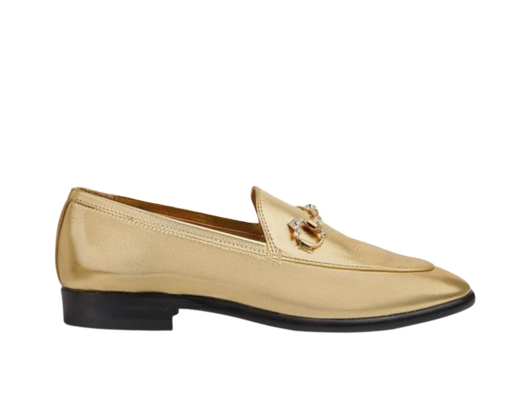 Gucci Gucci Jordaan Loafers Gold (Women's)