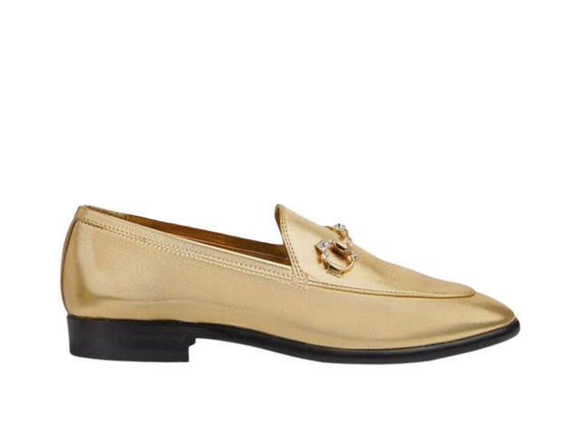 Gucci Gucci Jordaan Loafers Gold (Women's) - view 1