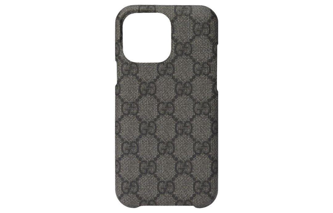 Gucci Gucci Ophidia Canvas IPhone 15 Pro Max Case And Bag Accessory Men's Gray & Black