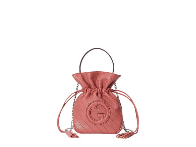 Gucci Gucci Blondie Mini Bucket Bag In Pink - view 1