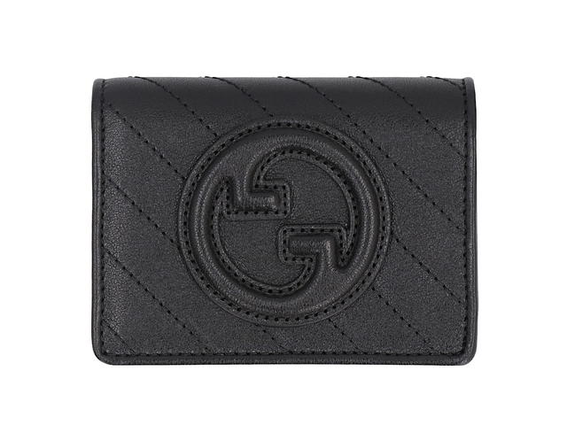 Gucci Gucci Blondie Leather Card Holderblack Lamb 100 - view 1