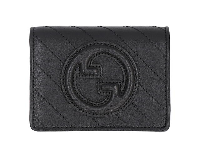 Gucci Gucci Blondie Leather Card Holderblack Lamb 100 - view 2