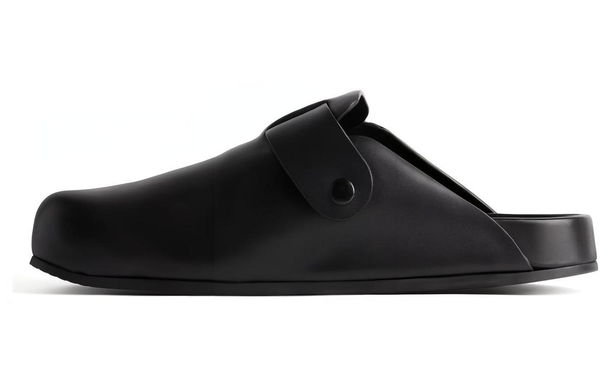 Balenciaga Balenciaga Sunday Leather Clogs 'Black' Women's