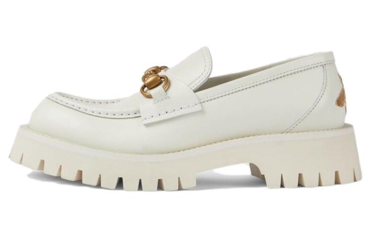 Gucci Gucci Horsebit Loafers Women's White