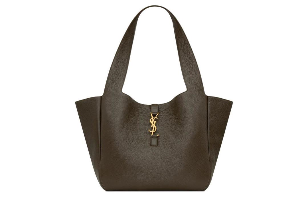 Saint Laurent Saint Laurent Deerskin Tote Bag, Shopping Bag, Shoulder Bag, Handbag Unisex Light Musk