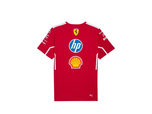 Puma Puma Scuderia Ferrari F1 PUMA 2025 Team T-shirt Deep Cherry - view 2