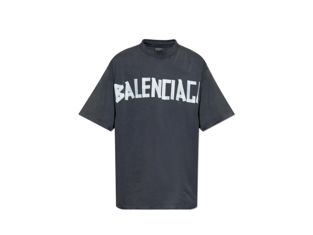Balenciaga Balenciaga Tape Type T-Shirt Black