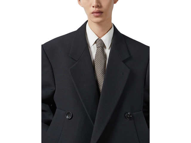 Gucci Gucci Wool Silk Tiebeige None Silk 71 Wool 29 - view 4