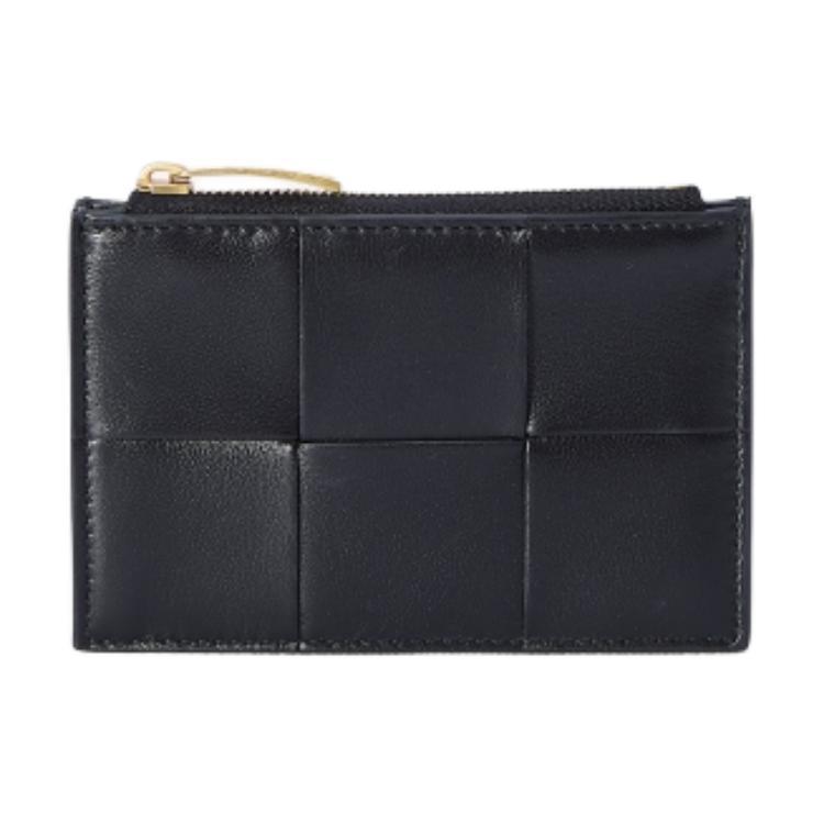 Bottega Veneta Bottega Veneta Leather Wallet Women's Black