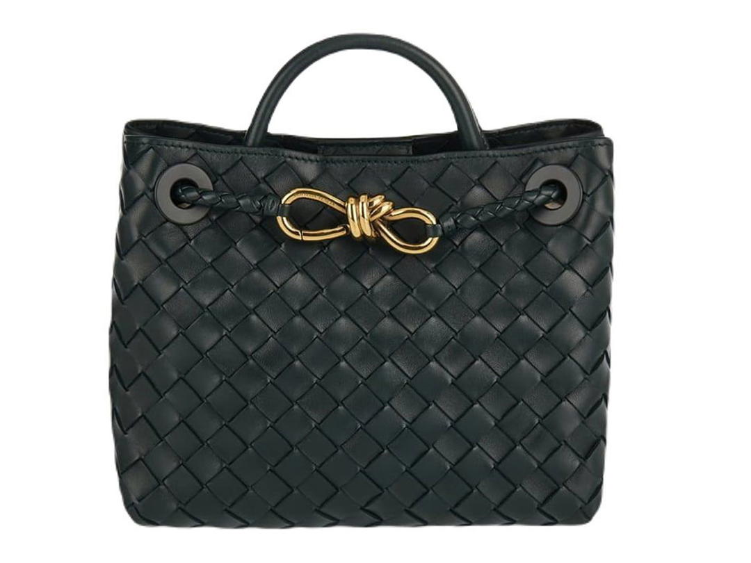 Bottega Veneta Bottega Veneta Andiamo Barolo Small Baggreen Calf Leather