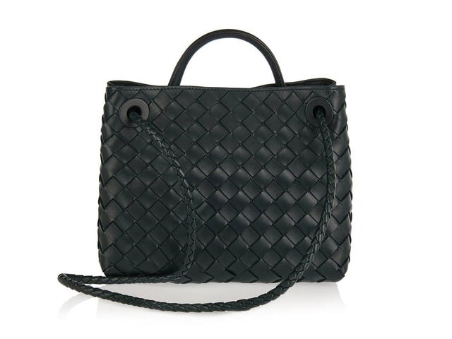 Bottega Veneta Bottega Veneta Andiamo Barolo Small Baggreen Calf Leather - view 3