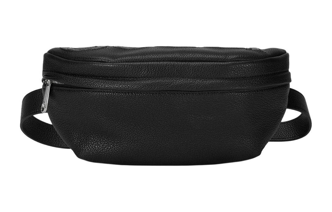 Gucci Gucci Leather Fanny Pack Men's Black