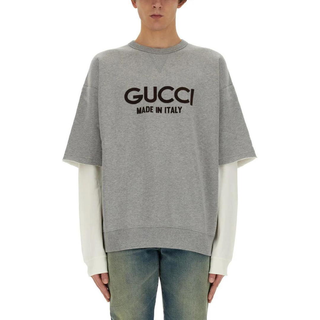 Gucci Gucci Sweatshirts Men Gray