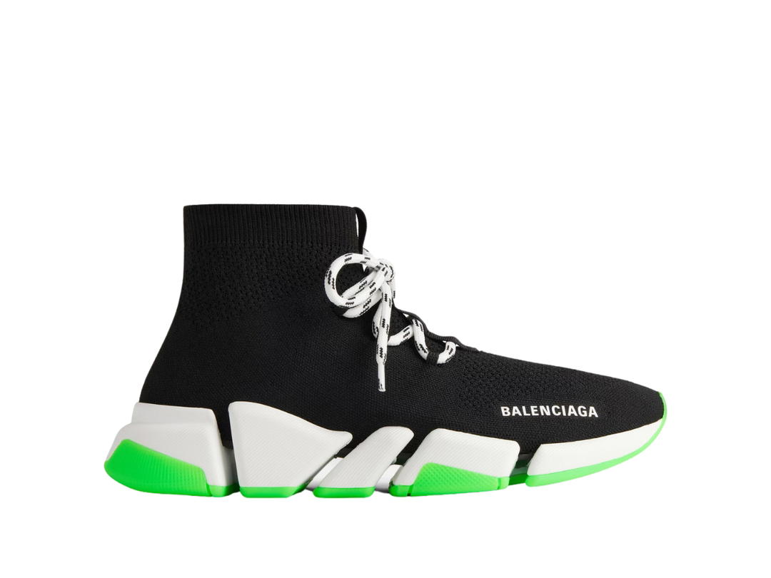 Balenciaga Balenciaga Speed 2.0 Lace-up Recycled Knit Sneaker In Black