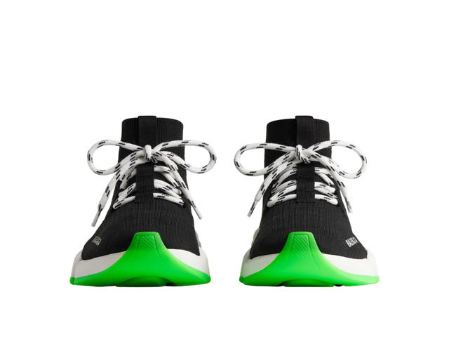 Balenciaga Balenciaga Speed 2.0 Lace-up Recycled Knit Sneaker In Black - view 4