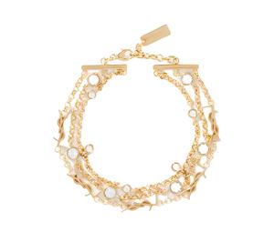 Buy Saint Laurent Brass, Gold Plated Bracelets Women's Gold at Sasom – Authentic and Ready to Ship