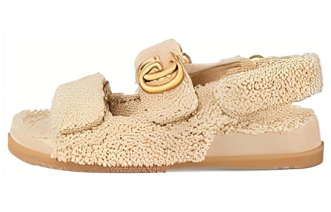 Gucci Gucci Beach Sandals Women's Beige