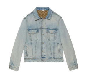 Buy Gucci Reversible Denim Jacket Light Blue at Sasom – Authentic and Ready to Ship