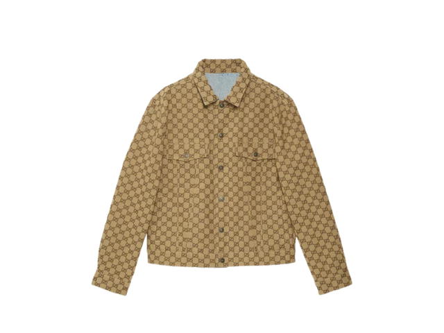 Gucci Gucci Reversible Denim Jacket Light Blue - view 2