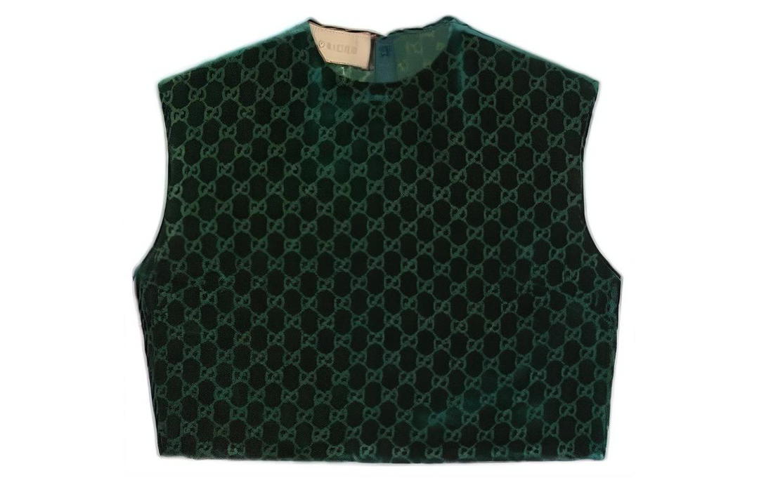 Gucci Gucci SS24 Tank Tops Women's Emerald Green