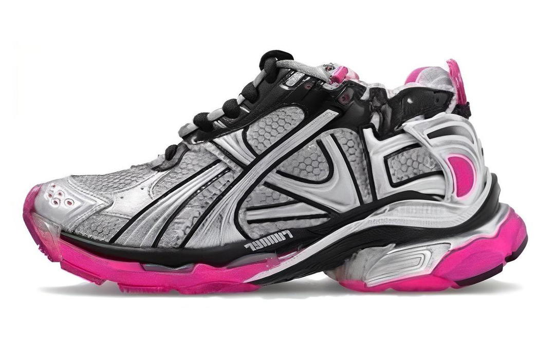 Balenciaga Balenciaga Runner 'Silver Black Pink' Women's