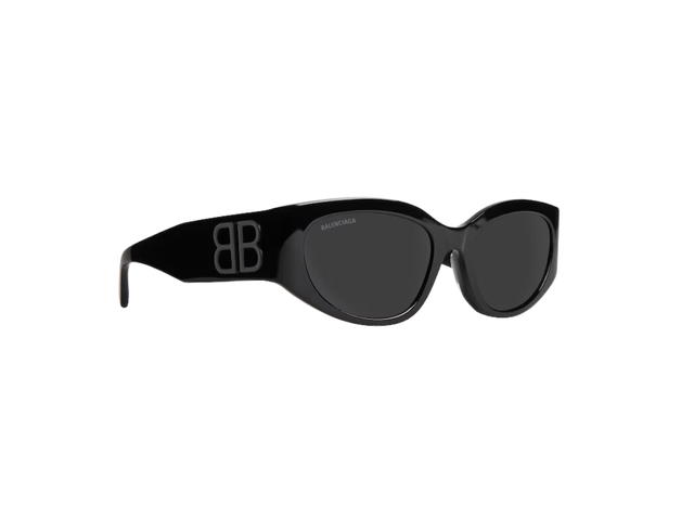 Balenciaga Balenciaga Women's Bossy Round Af Sunglasses Black - view 2