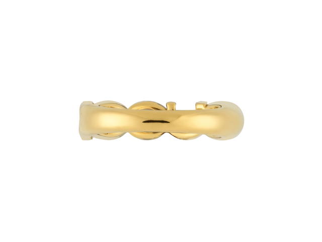 Gucci Gucci Letter Ring Antique Gold Toned Metal - view 3