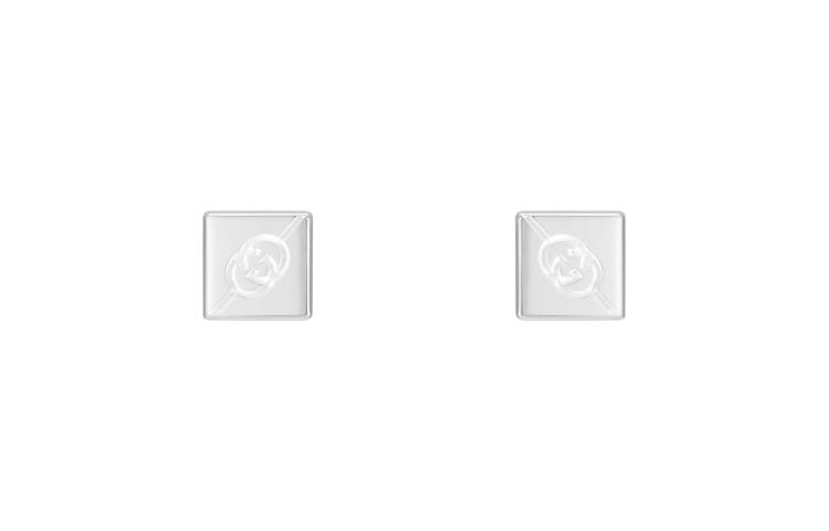 Gucci Gucci 925 Sterling Silver Earrings Women's Silver
