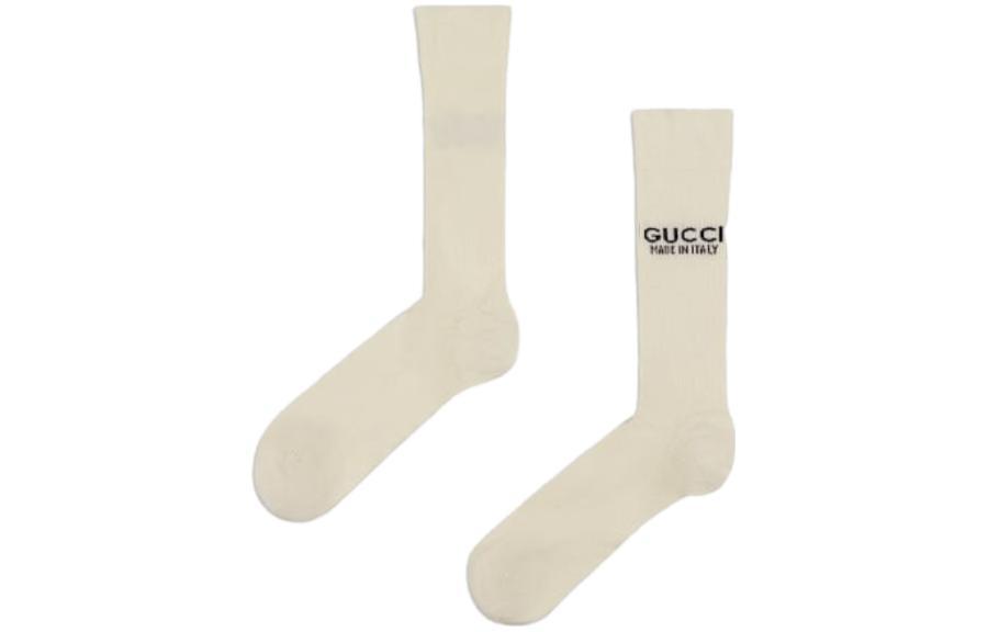 Gucci Gucci FW23 Knee High Socks Men's 1 Pack Beige