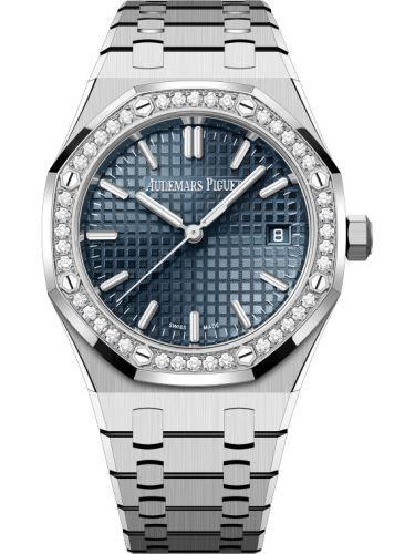 Audemars Piguet Audemars Piguet Royal Oak Selfwinding 34 Stainless Steel - Diamond / Blue