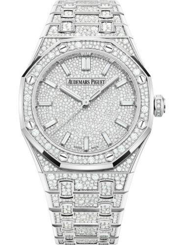 Audemars Piguet Audemars Piguet Royal Oak Selfwinding 34 White Gold - Snow-Set