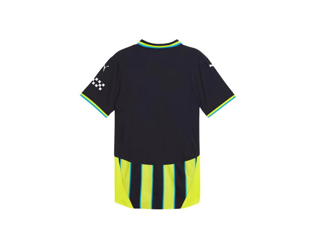 Puma Puma Authentic Manchester City Away Jersey Navy And Yellow Glow - view 2