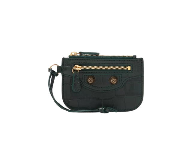 Balenciaga Balenciaga Le Cagole Coin Holder Dark Green - view 1