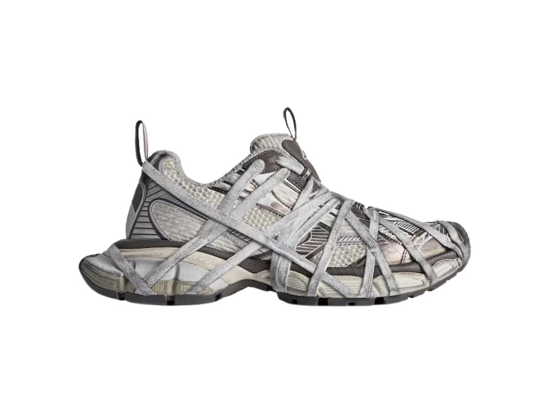 Balenciaga Balenciaga Men's 3xl Extreme Lace Sneaker Brown-Grey-Beige