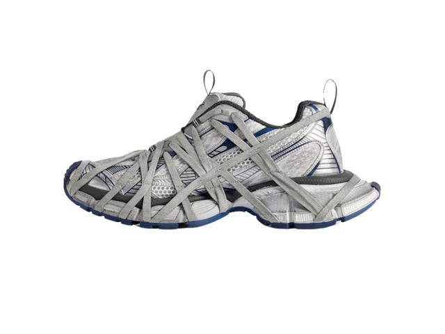 Balenciaga Balenciaga Men's 3xl Extreme Lace Sneaker White-Grey-Navy - view 2