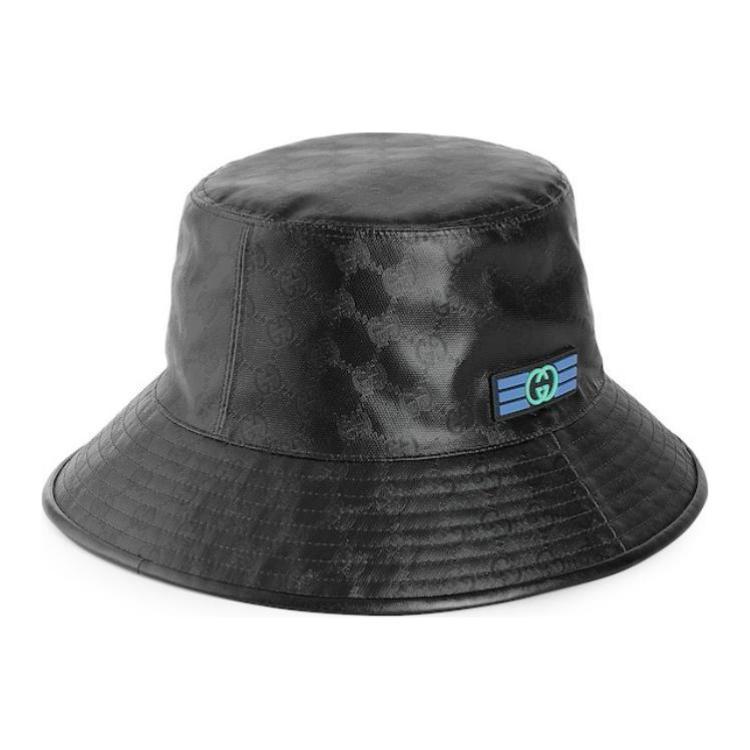 Gucci Gucci Polyester Bucket Hats Men's Black