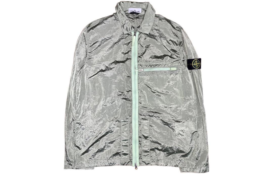 Stone Island STONE ISLAND SS23 Nylon Meta Collection STONE ISLAND SS23 Nylon Meta Collection Jackets Coats Men's Light Green