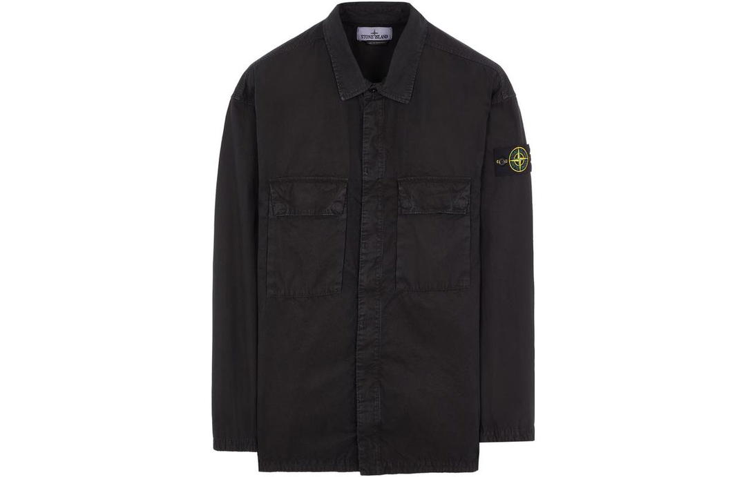 Stone Island STONE ISLAND Jackets Coats Men's Washed Black
