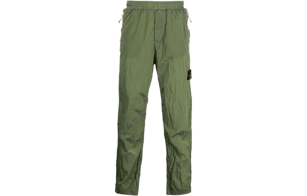 Stone Island STONE ISLAND STONE ISLAND SS23 Nylon Meta Casual Pants Men's Sage Green
