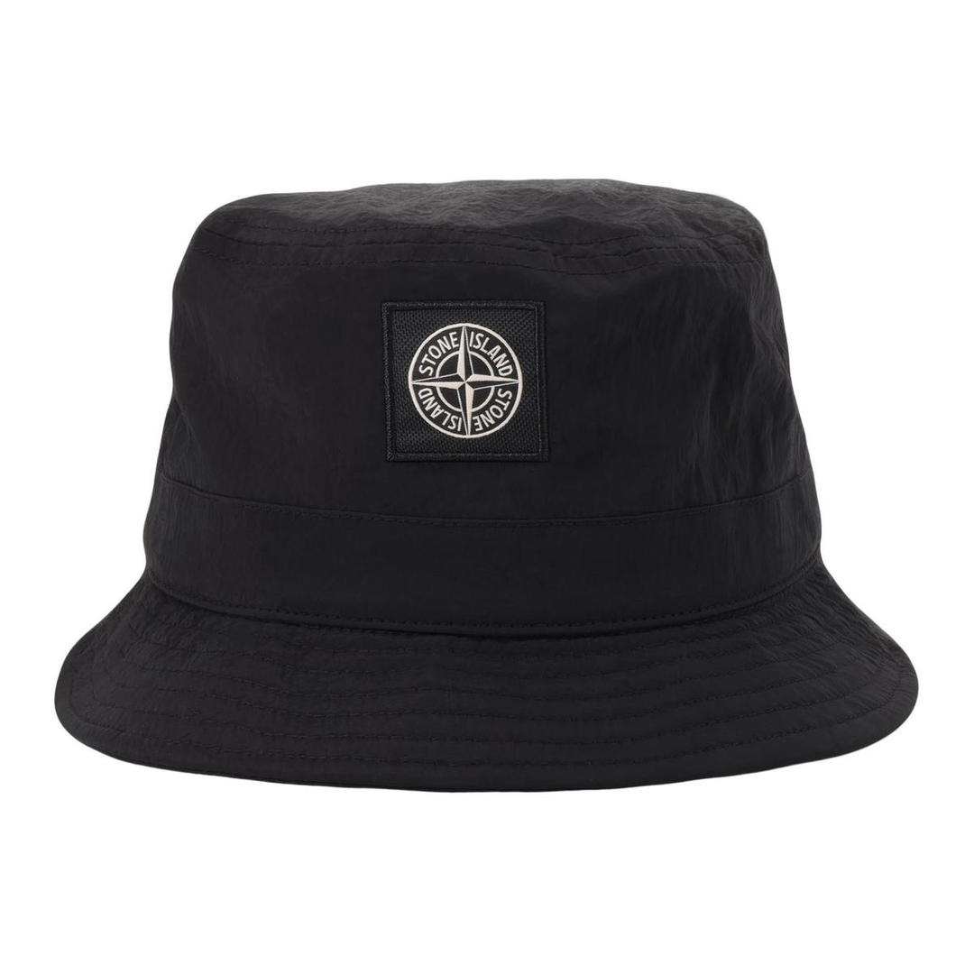 Stone Island STONE ISLAND Bucket Hats Unisex Black