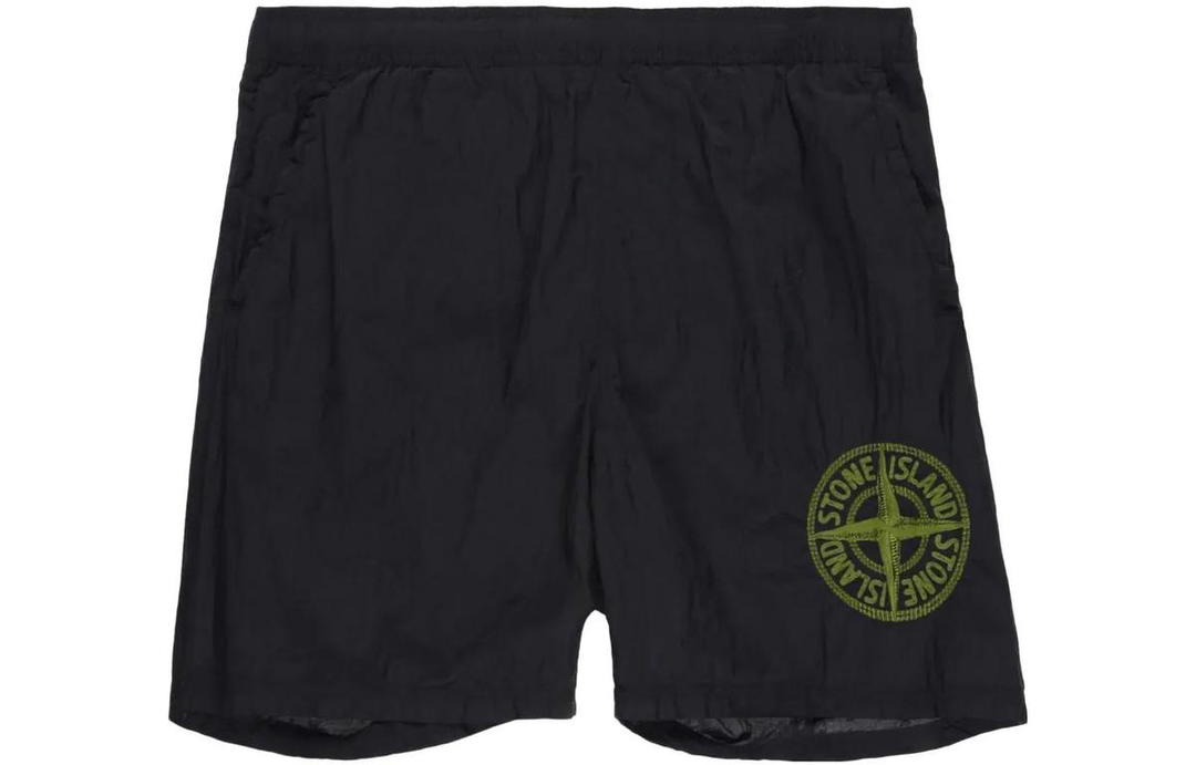 Stone Island STONE ISLAND Casual Shorts Men Black
