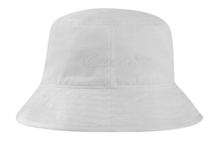 Gucci Gucci Cotton, Viscose, Polyester Bucket Hats Men's White