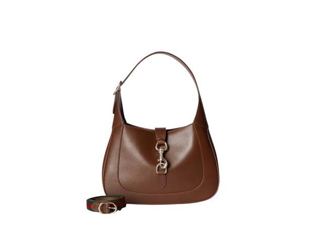 Gucci Gucci Jackie Small Shoulder Bag Brown - view 1