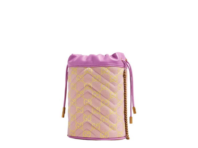 Gucci Gucci GG Super Mini Bucket Bag Purple - view 2