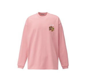 Buy Onitsuka Tiger Long Sleeve Graphic Tee Pink at Sasom – Authentic and Ready to Ship