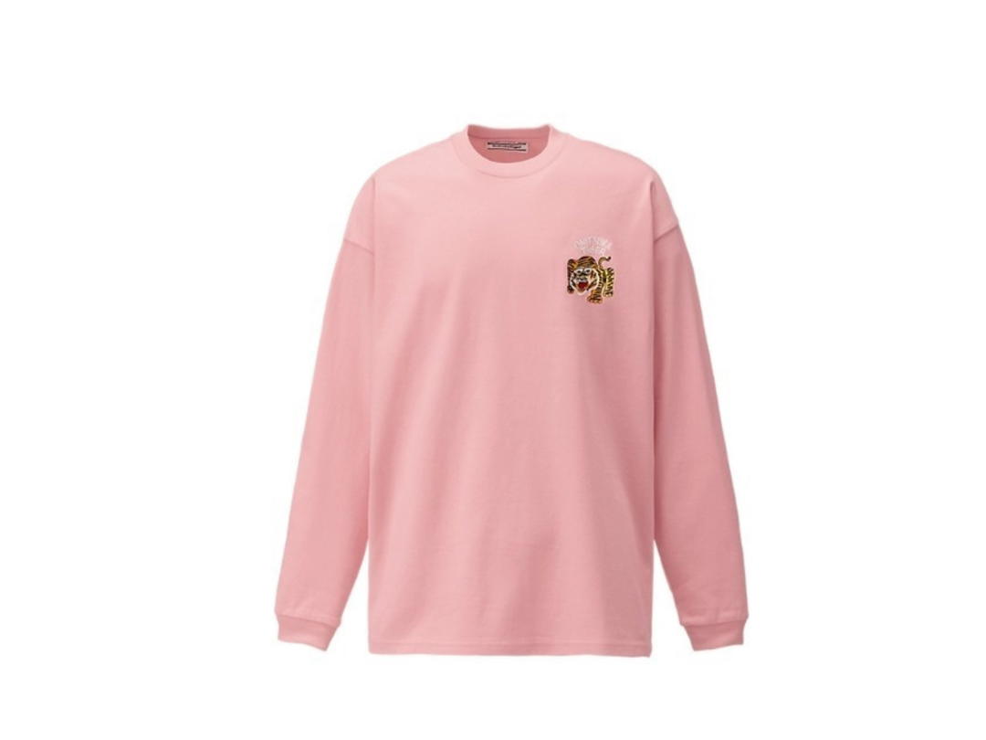 Onitsuka Tiger Onitsuka Tiger Long Sleeve Graphic Tee Pink