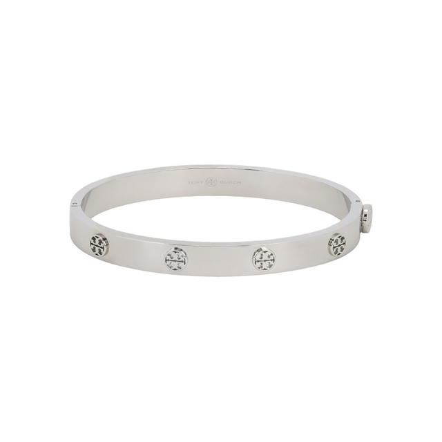 Tory Burch Tory Burch Miller Studded Hinge - Silver - view 3